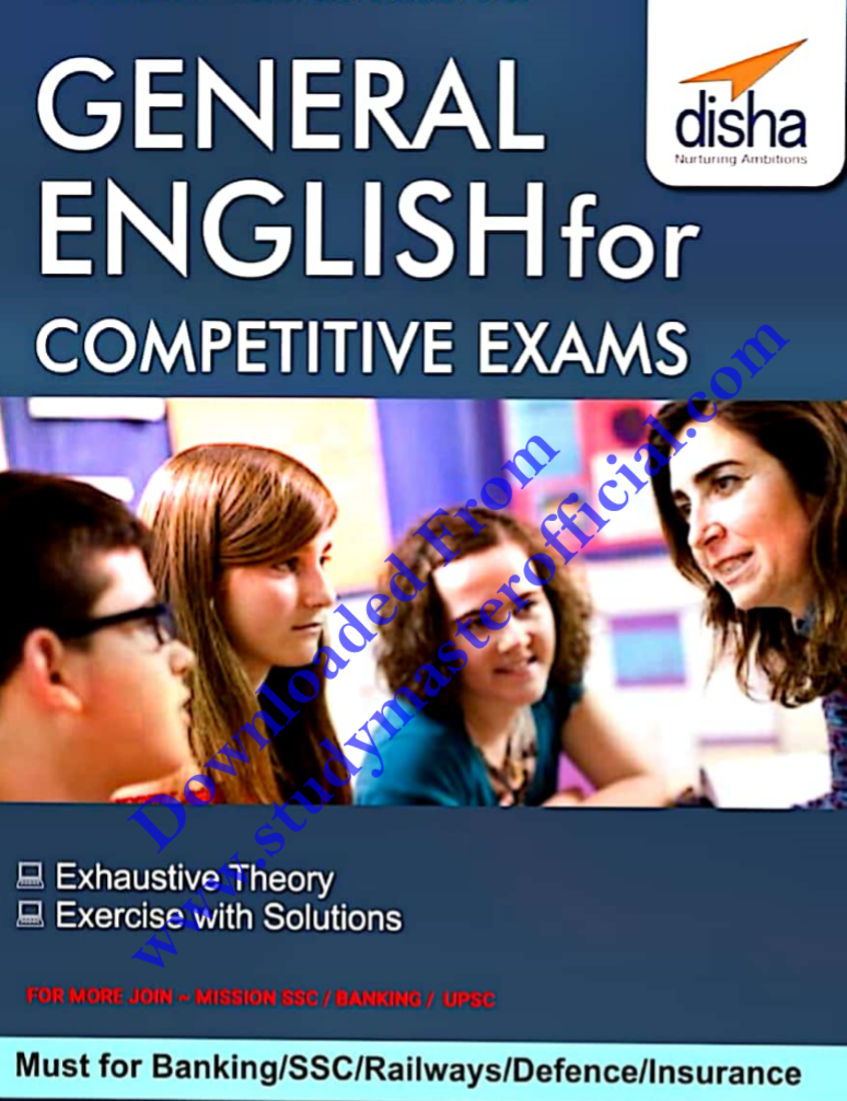 DISHA GENERAL ENGLISH FOR ALL COMPETITIVE EXAM